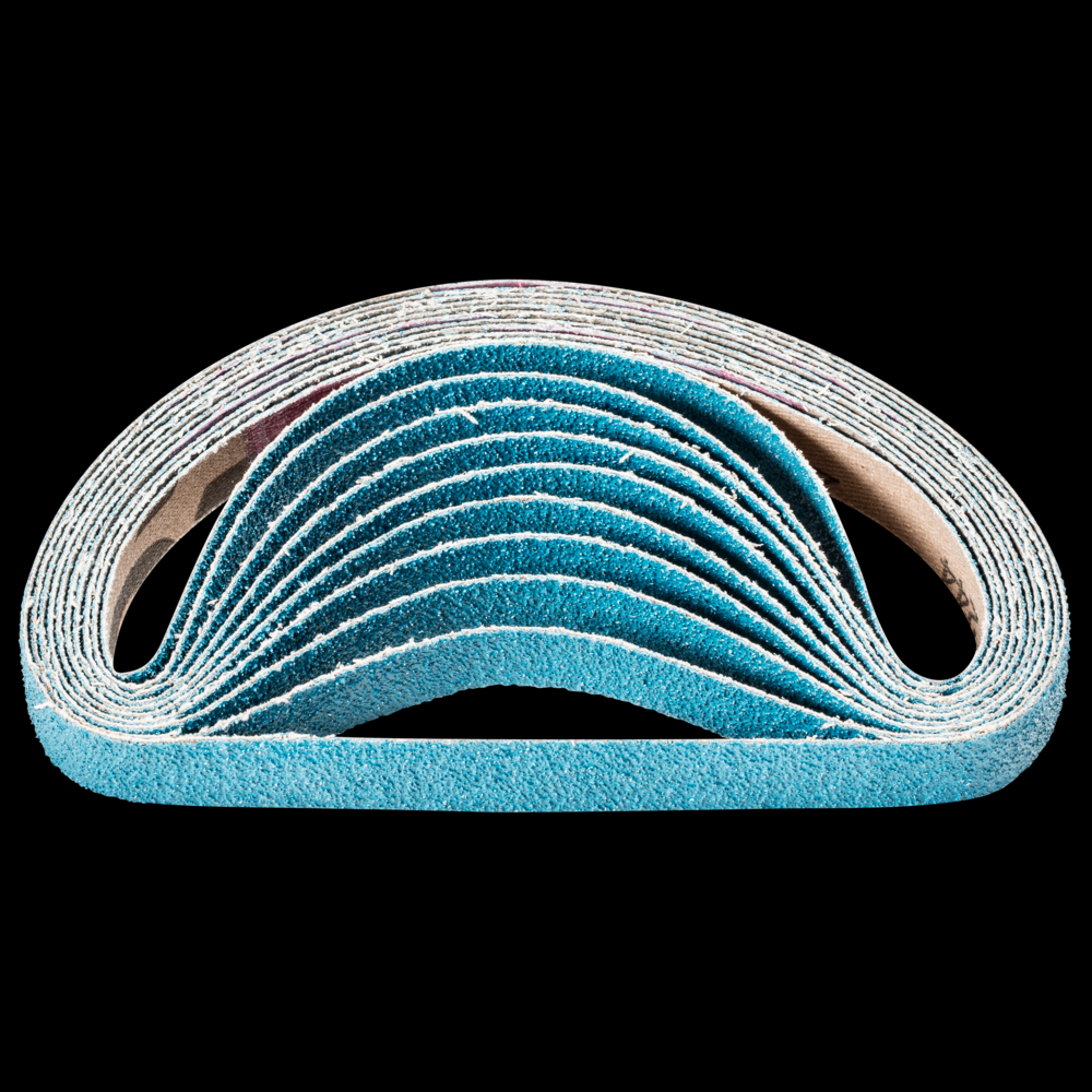 PFERD Abrasive File Belt, 12&#34; x 1/2, 60 Grit, Zirconia<span class=' ItemWarning' style='display:block;'>Item is usually in stock, but we&#39;ll be in touch if there&#39;s a problem<br /></span>