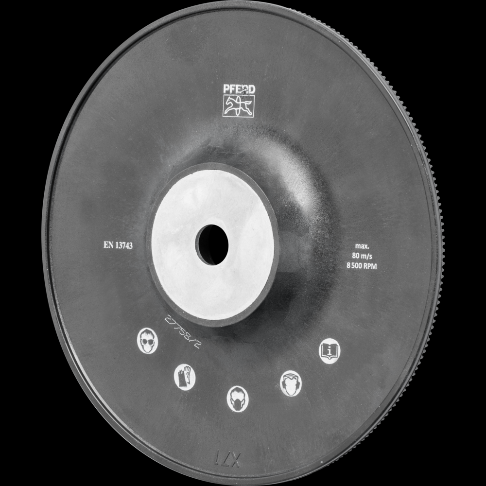 PFERD Fiber Disc Backing Pad, High Performance, Hard, 7&#34; Dia, 5/8-11 Nut<span class=' ItemWarning' style='display:block;'>Item is usually in stock, but we&#39;ll be in touch if there&#39;s a problem<br /></span>