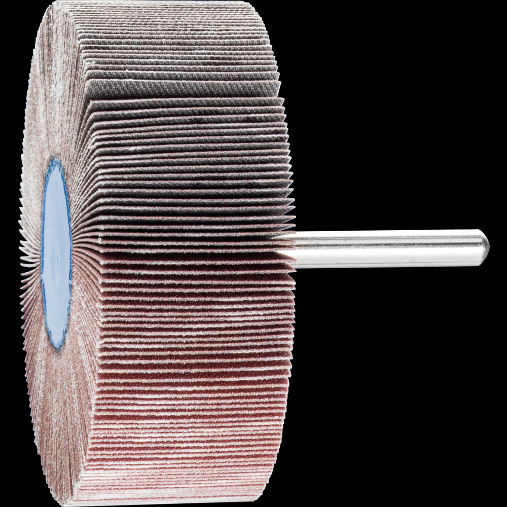 PFERD Mounted Flap Wheel, 3&#34; x 1, 240 Grit, 1/4&#34; Shank, Aluminum oxide<span class=' ItemWarning' style='display:block;'>Item is usually in stock, but we&#39;ll be in touch if there&#39;s a problem<br /></span>