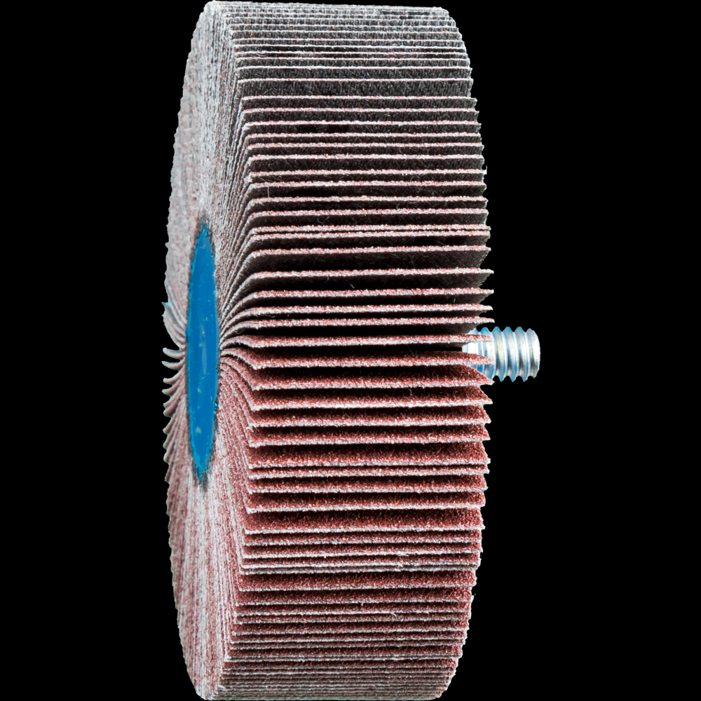 PFERD Quick Change Flap Wheel, 3&#34; x 1, 120 Grit, 1/4-20 Thread, Aluminum oxide<span class=' ItemWarning' style='display:block;'>Item is usually in stock, but we&#39;ll be in touch if there&#39;s a problem<br /></span>