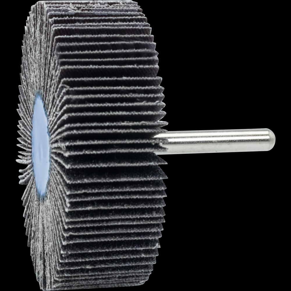 PFERD Mounted Flap Wheel, 3&#34; x 1, 60 Grit, 1/4&#34; Shank, Silicon carbide<span class=' ItemWarning' style='display:block;'>Item is usually in stock, but we&#39;ll be in touch if there&#39;s a problem<br /></span>