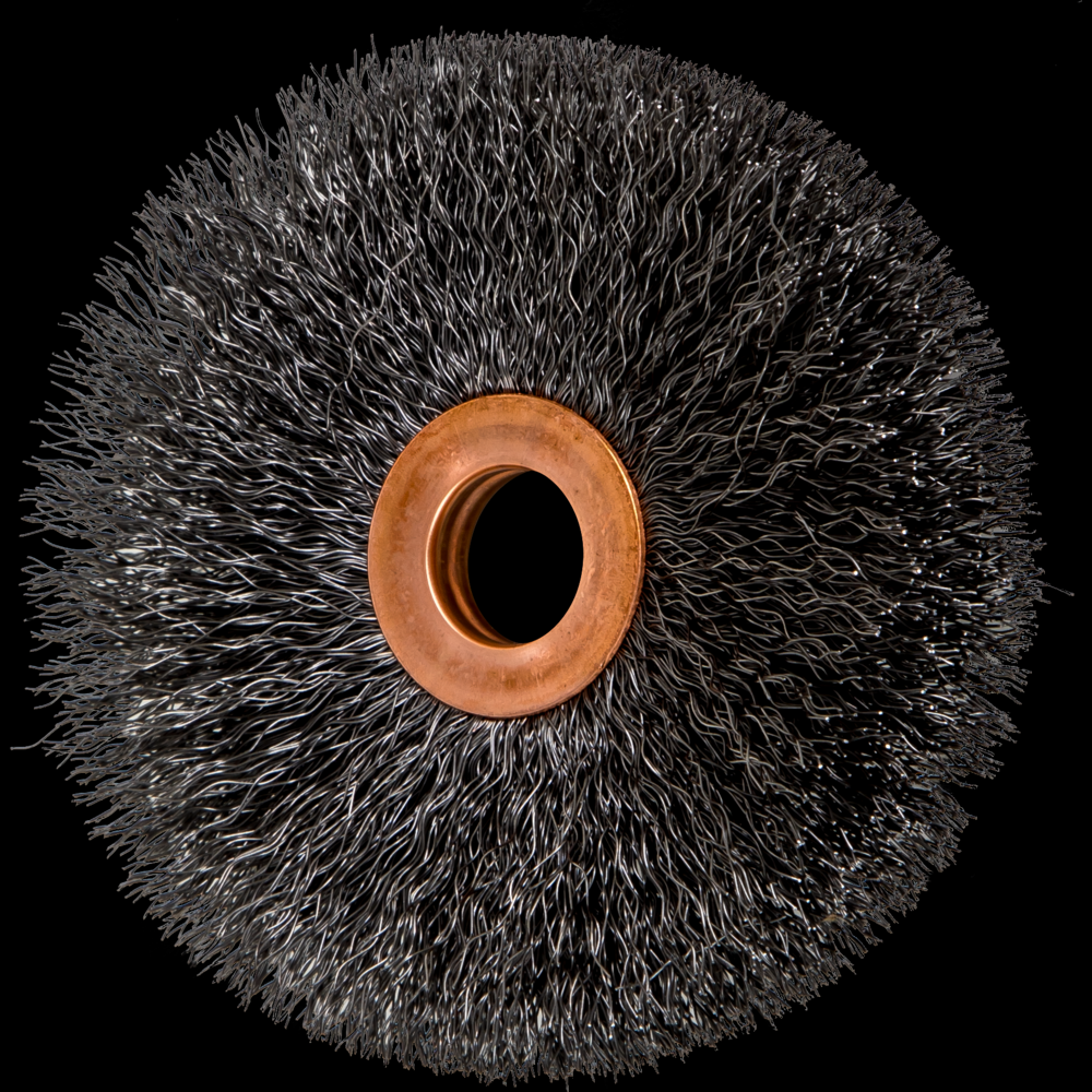 PFERD Tube Center Wire Wheel Brush 3&#34; Dia. .008 Carbon Steel 1/2&#34; Arbor<span class=' ItemWarning' style='display:block;'>Item is usually in stock, but we&#39;ll be in touch if there&#39;s a problem<br /></span>