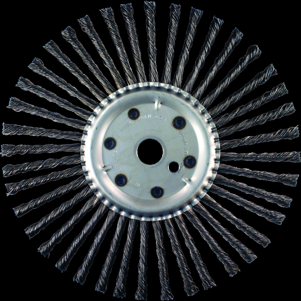 PFERD Expansion Joint Wire Brush 12&#34; Dia. .035 CS 1&#34; Arbor, 3/8&#34; Drive Pin Hole<span class=' ItemWarning' style='display:block;'>Item is usually in stock, but we&#39;ll be in touch if there&#39;s a problem<br /></span>