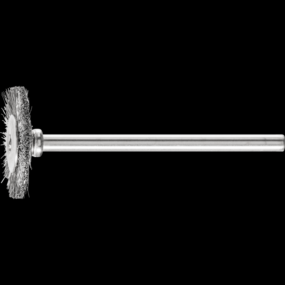 PFERD Mounted Wheel Brush 3/4&#34; Dia. .005 Stainless Steel 1/8&#34; Stem<span class=' ItemWarning' style='display:block;'>Item is usually in stock, but we&#39;ll be in touch if there&#39;s a problem<br /></span>