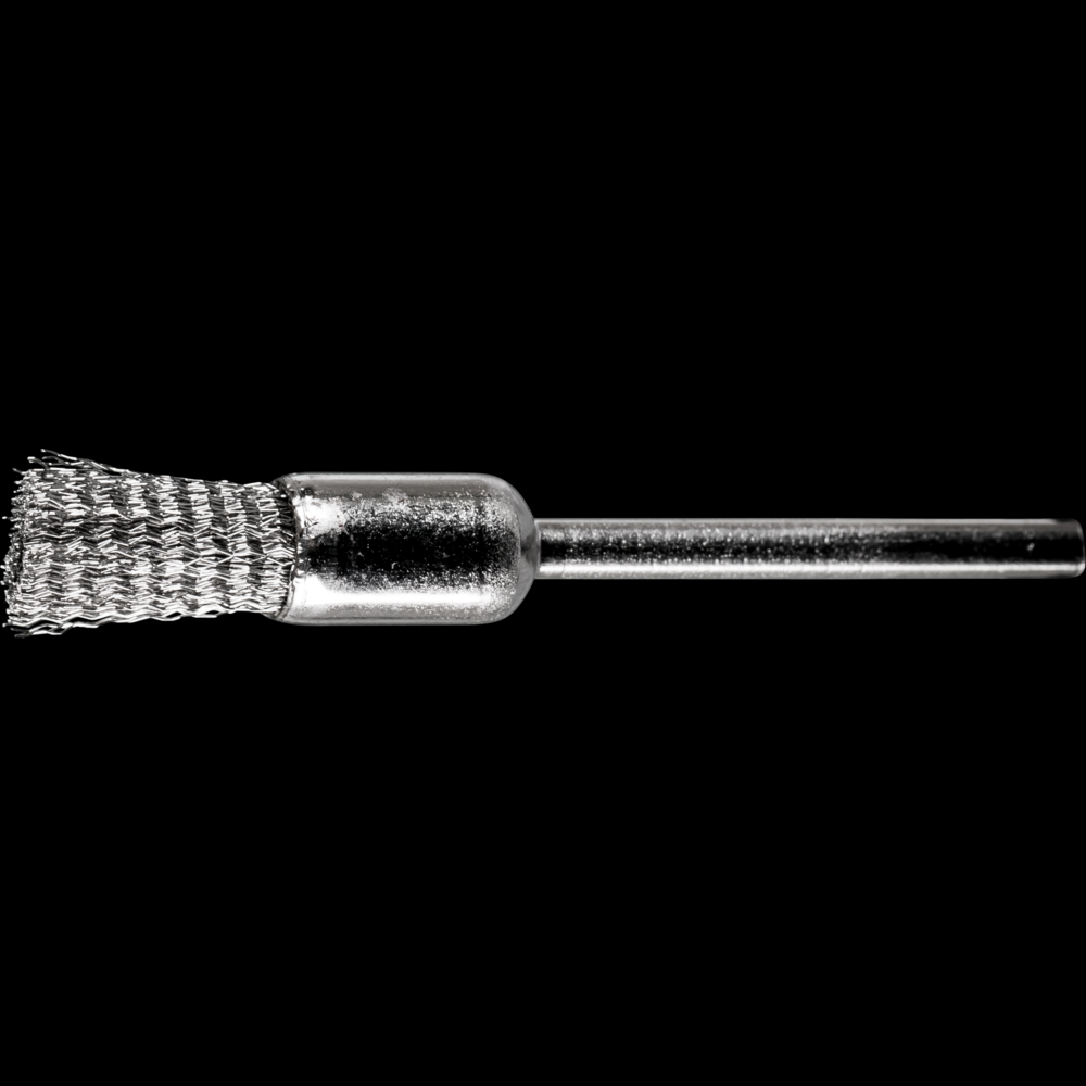 PFERD Miniature End Brush 5/16&#34; Dia. .005 Stainless Steel 1/8&#34; Stem<span class=' ItemWarning' style='display:block;'>Item is usually in stock, but we&#39;ll be in touch if there&#39;s a problem<br /></span>