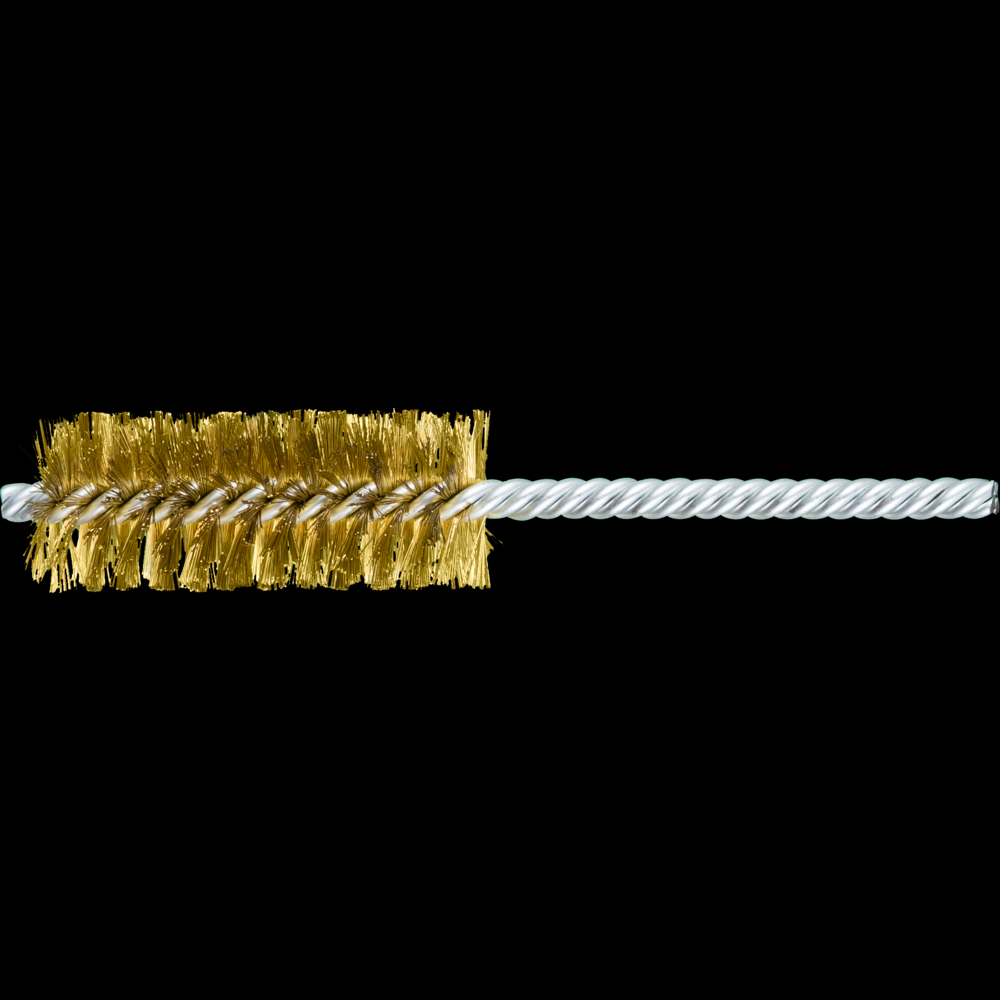 PFERD Power Tube Brush 1&#34; Dia. .006 Brass Wire 1/4&#34; Stem DS/DS<span class=' ItemWarning' style='display:block;'>Item is usually in stock, but we&#39;ll be in touch if there&#39;s a problem<br /></span>