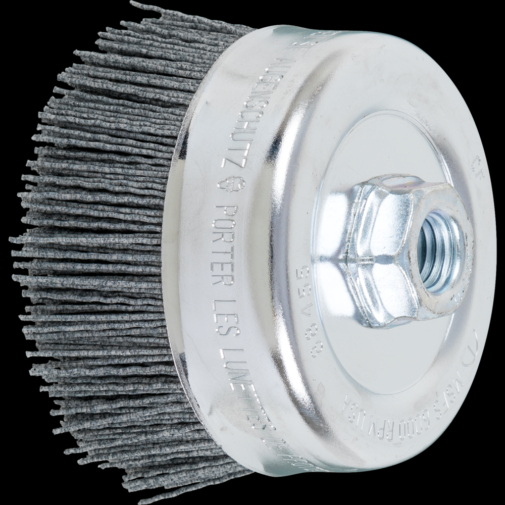 PFERD M-BRAD® Cup Brush 4&#34; Dia. .040/120 Grit Silicon Carbide 5/8-11&#34; Thread<span class=' ItemWarning' style='display:block;'>Item is usually in stock, but we&#39;ll be in touch if there&#39;s a problem<br /></span>