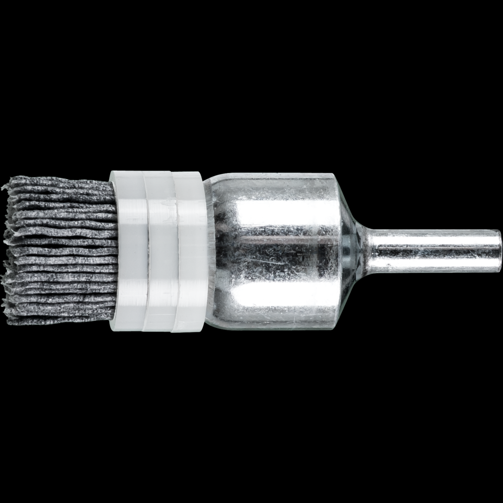 PFERD M-BRAD® End Brush - Banded 3/4&#34; Dia. .040/120 Grit Silicon Carbide 1/4&#34; Shank<span class=' ItemWarning' style='display:block;'>Item is usually in stock, but we&#39;ll be in touch if there&#39;s a problem<br /></span>