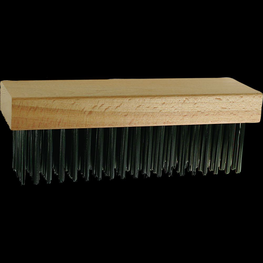 PFERD Straight Back Block Brush 5x10 Rows .012 Carbon Steel Wire Wooden Block<span class=' ItemWarning' style='display:block;'>Item is usually in stock, but we&#39;ll be in touch if there&#39;s a problem<br /></span>