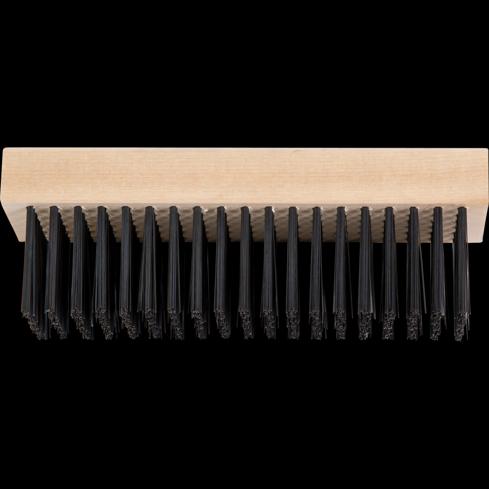 PFERD Straight Back Block Brush 6x19 Rows .012 Carbon Steel Wire Wooden Block<span class=' ItemWarning' style='display:block;'>Item is usually in stock, but we&#39;ll be in touch if there&#39;s a problem<br /></span>