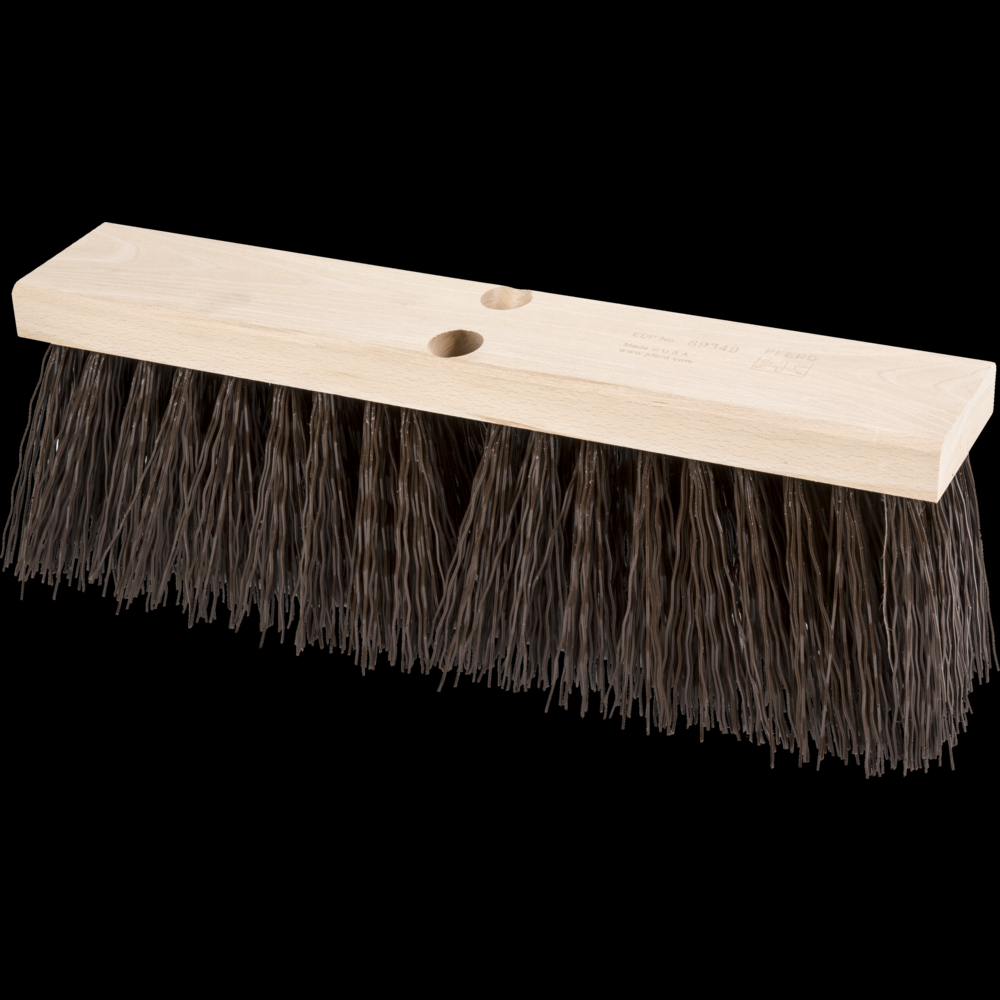 PFERD Heavy Duty Street Broom Head 18&#34; Brown Plastic Fill 5-1/4&#34; Trim<span class=' ItemWarning' style='display:block;'>Item is usually in stock, but we&#39;ll be in touch if there&#39;s a problem<br /></span>