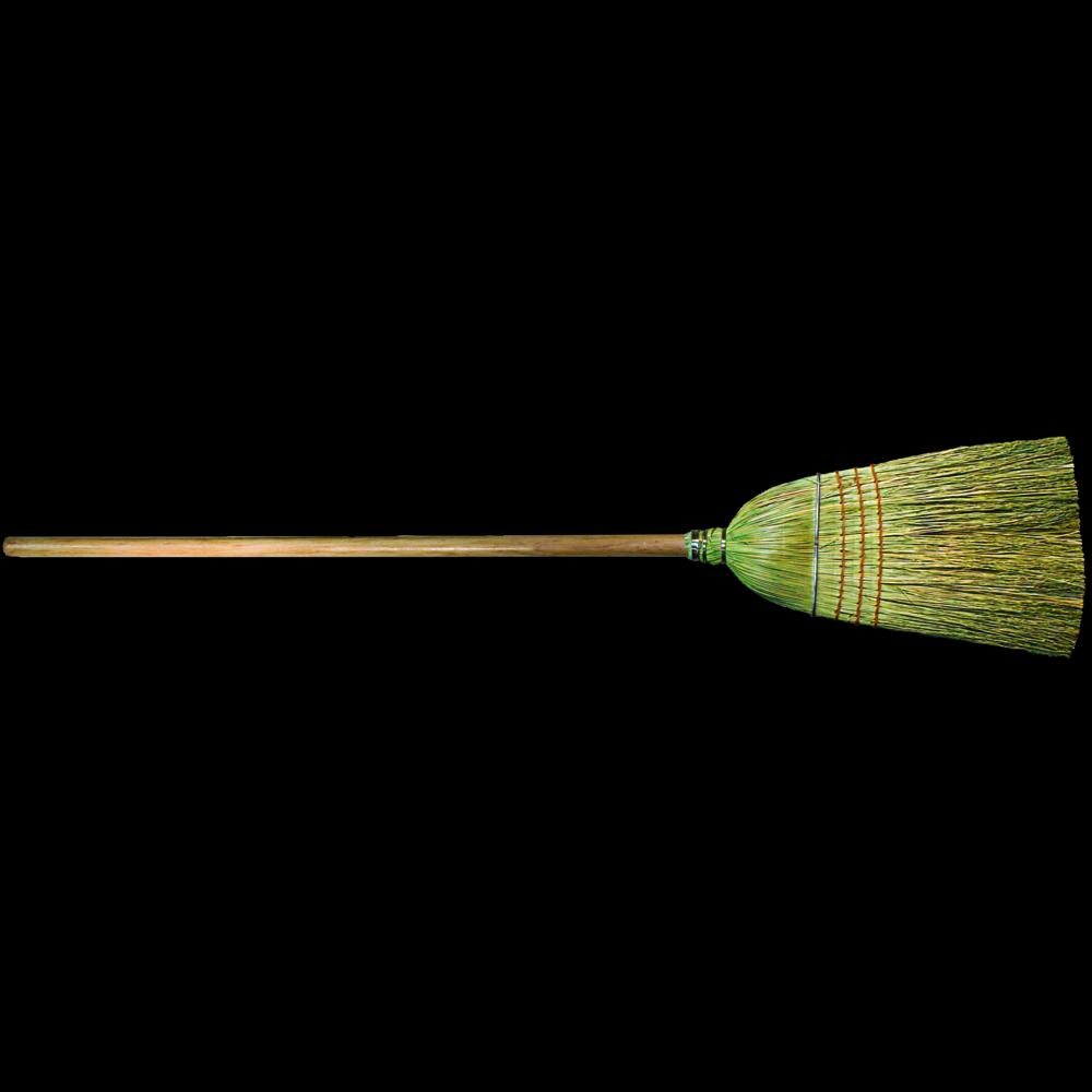 PFERD Upright Corn Broom 56&#34; Corn Fiber Fill 10&#34; Sweep<span class=' ItemWarning' style='display:block;'>Item is usually in stock, but we&#39;ll be in touch if there&#39;s a problem<br /></span>