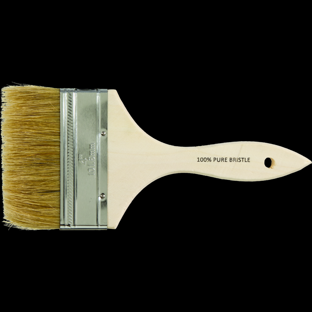 PFERD Chip Brush 4&#34; Width White Bristle 1-3/4&#34; Trim Wooden Handle<span class=' ItemWarning' style='display:block;'>Item is usually in stock, but we&#39;ll be in touch if there&#39;s a problem<br /></span>