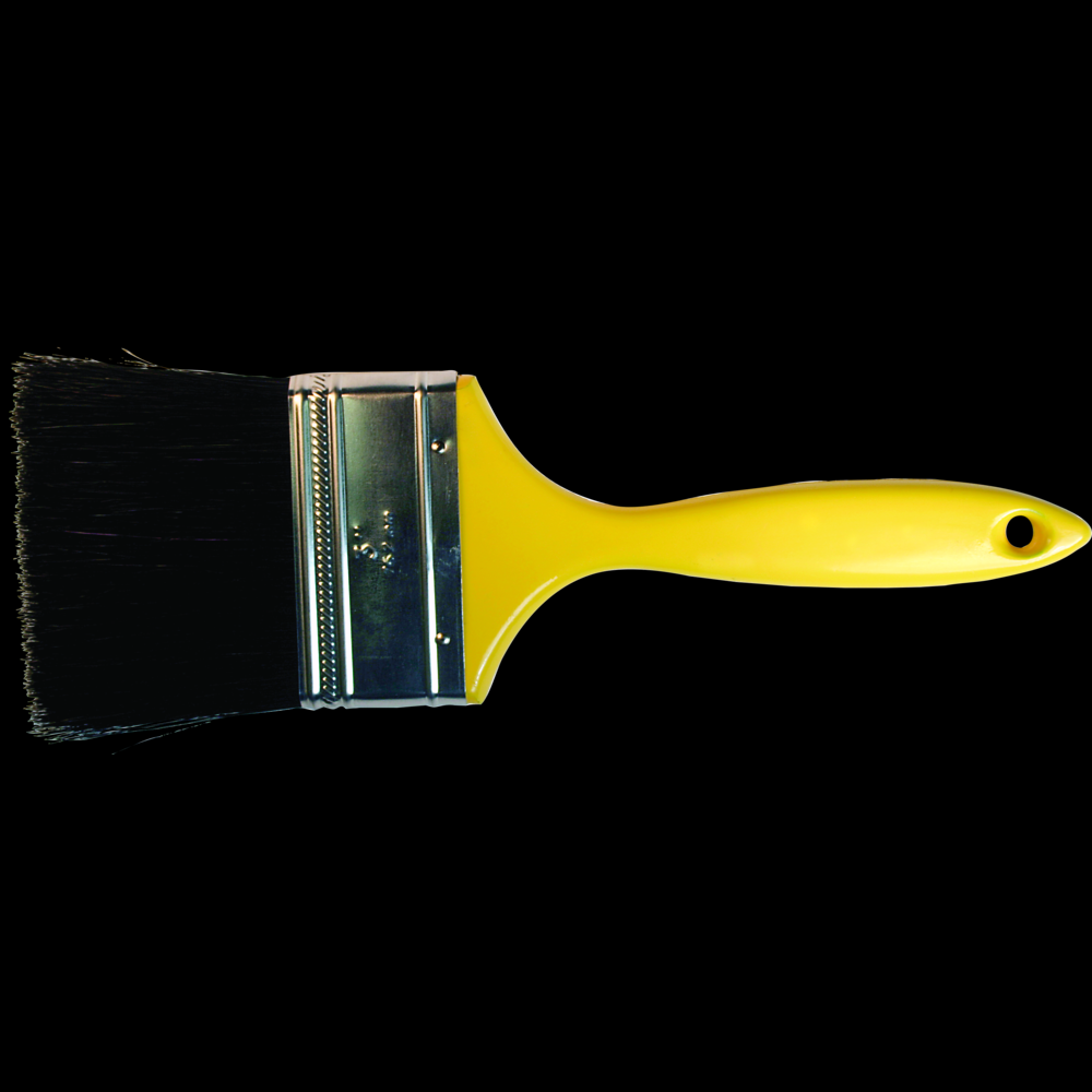 PFERD Wall Brush 3&#34; Black Bristle Fill Yellow Plastic Handle<span class=' ItemWarning' style='display:block;'>Item is usually in stock, but we&#39;ll be in touch if there&#39;s a problem<br /></span>