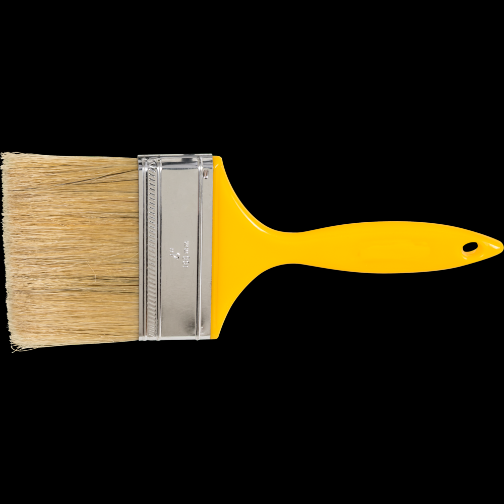 PFERD Wall Brush 4&#34; Black Bristle Fill Yellow Plastic Handle<span class=' ItemWarning' style='display:block;'>Item is usually in stock, but we&#39;ll be in touch if there&#39;s a problem<br /></span>