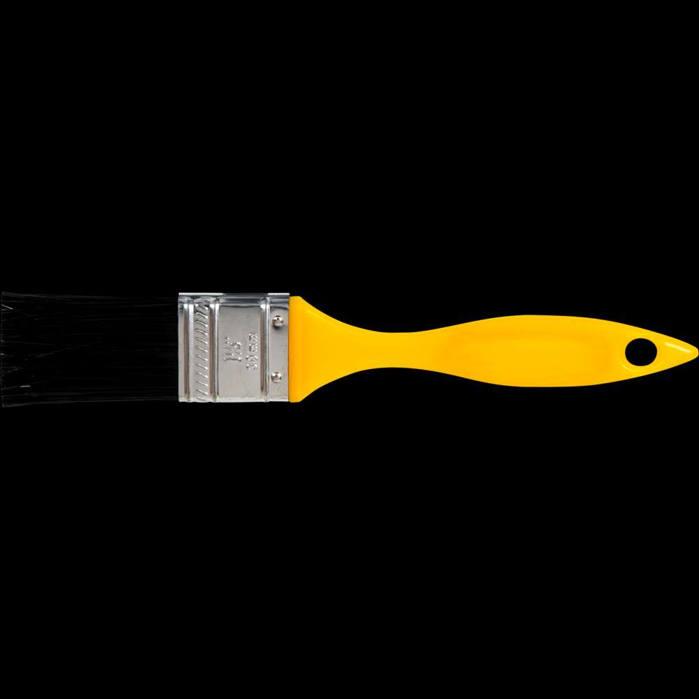 PFERD Wall Brush 1-1/4&#34; Black Polyester Fill Yellow Plastic Handle<span class=' ItemWarning' style='display:block;'>Item is usually in stock, but we&#39;ll be in touch if there&#39;s a problem<br /></span>