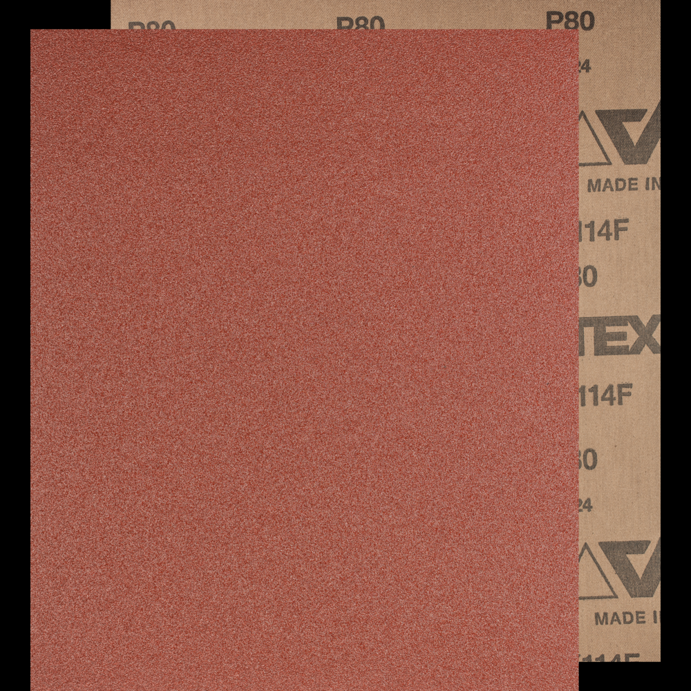 PFERD Cloth Backed Abrasive Sheet, 9&#34; x 11, Heavy Duty, 80 Grit, Aluminum oxide<span class=' ItemWarning' style='display:block;'>Item is usually in stock, but we&#39;ll be in touch if there&#39;s a problem<br /></span>