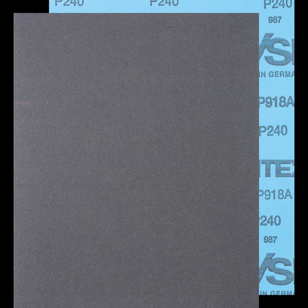 PFERD Paper Backed Abrasive Sheet, 9&#34; x 11, Water Resistant, 240 Grit, Silicon carbide<span class=' ItemWarning' style='display:block;'>Item is usually in stock, but we&#39;ll be in touch if there&#39;s a problem<br /></span>