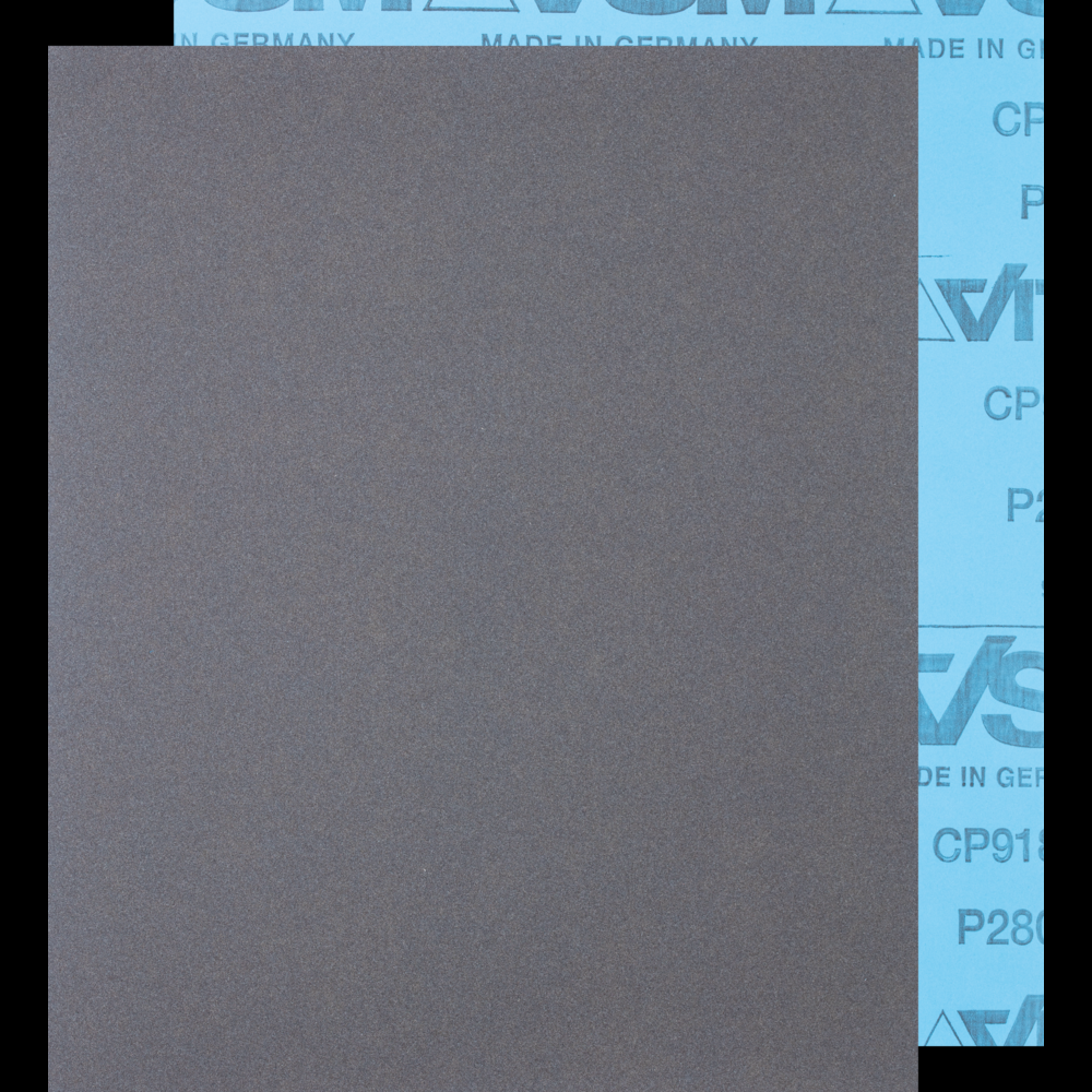 PFERD Paper Backed Abrasive Sheet, 9&#34; x 11, Water Resistant, 280 Grit, Silicon carbide<span class=' ItemWarning' style='display:block;'>Item is usually in stock, but we&#39;ll be in touch if there&#39;s a problem<br /></span>