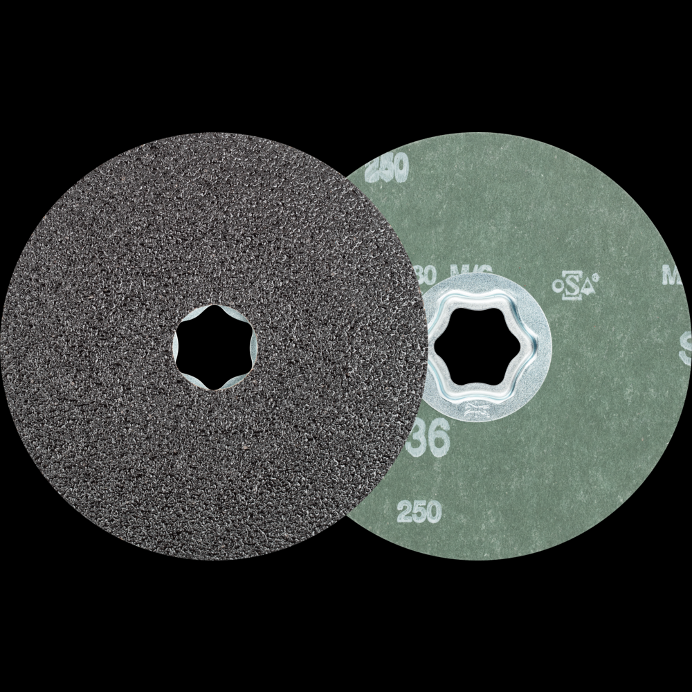 PFERD COMBICLICK® Fiber Disc, 4-1/2&#34; Dia, 36 Grit, Silicon Carbide<span class=' ItemWarning' style='display:block;'>Item is usually in stock, but we&#39;ll be in touch if there&#39;s a problem<br /></span>