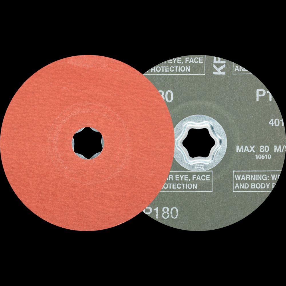 PFERD COMBICLICK® Fiber Disc, 5&#34; Dia, 180 Grit, Aluminum oxide A-COOL<span class=' ItemWarning' style='display:block;'>Item is usually in stock, but we&#39;ll be in touch if there&#39;s a problem<br /></span>