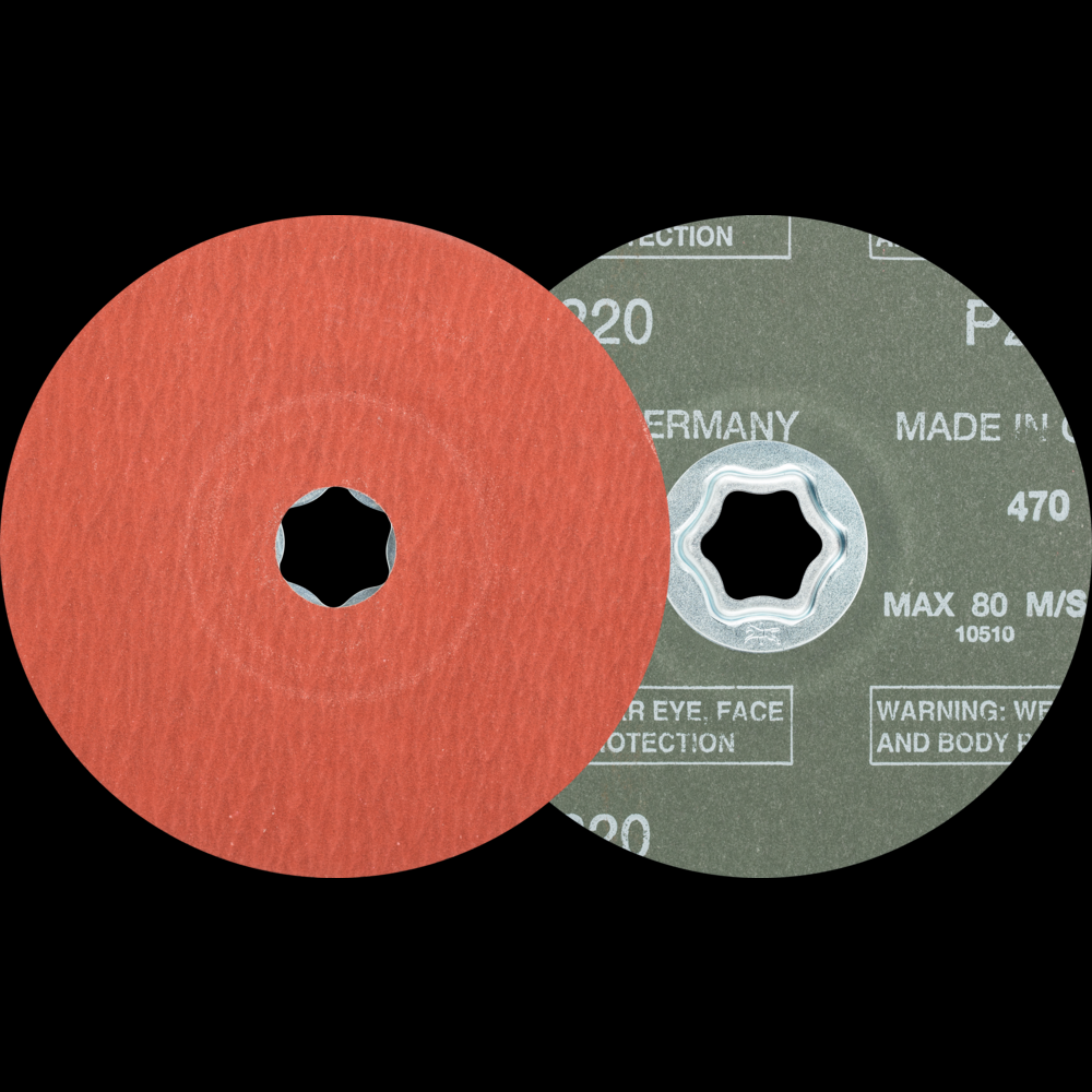 PFERD COMBICLICK® Fiber Disc, 5&#34; Dia, 220 Grit, Aluminum oxide A-COOL<span class=' ItemWarning' style='display:block;'>Item is usually in stock, but we&#39;ll be in touch if there&#39;s a problem<br /></span>