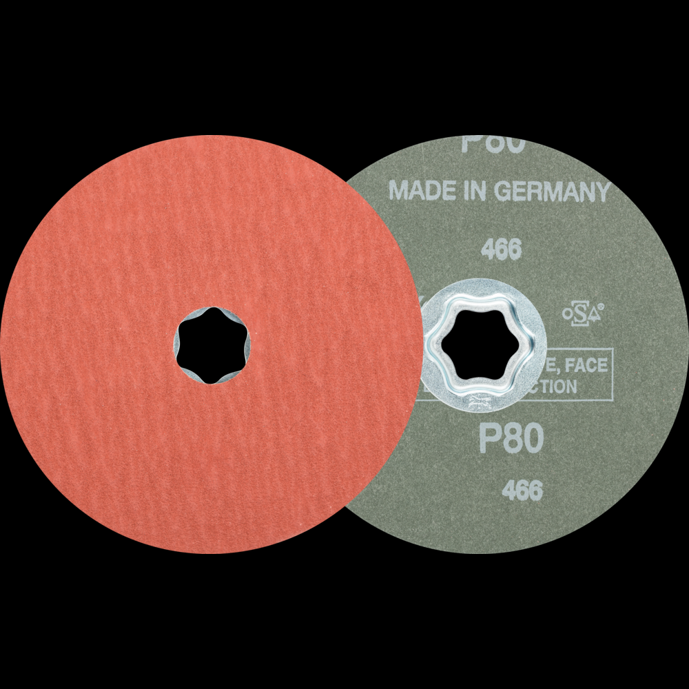 PFERD COMBICLICK® Fiber Disc, 5&#34; Dia, 80 Grit, Aluminum oxide A-COOL<span class=' ItemWarning' style='display:block;'>Item is usually in stock, but we&#39;ll be in touch if there&#39;s a problem<br /></span>