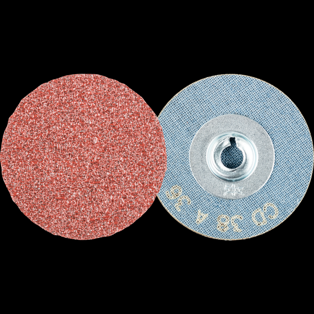 PFERD COMBIDISC® Abrasive Disc, 1-1/2&#34; Dia, Type CD, 36 Grit, Aluminum oxide<span class=' ItemWarning' style='display:block;'>Item is usually in stock, but we&#39;ll be in touch if there&#39;s a problem<br /></span>