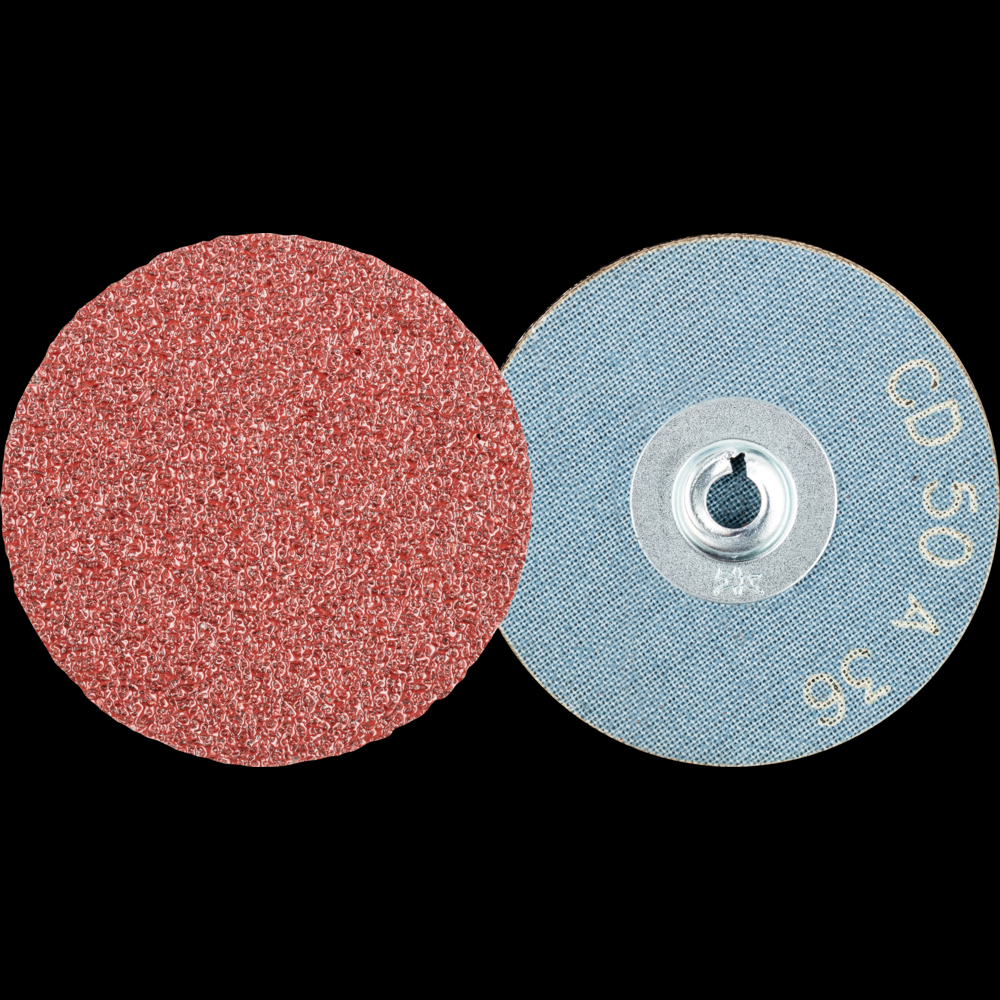 PFERD COMBIDISC® Abrasive Disc, 2&#34; Dia, Type CD, 36 Grit, Aluminum oxide<span class=' ItemWarning' style='display:block;'>Item is usually in stock, but we&#39;ll be in touch if there&#39;s a problem<br /></span>