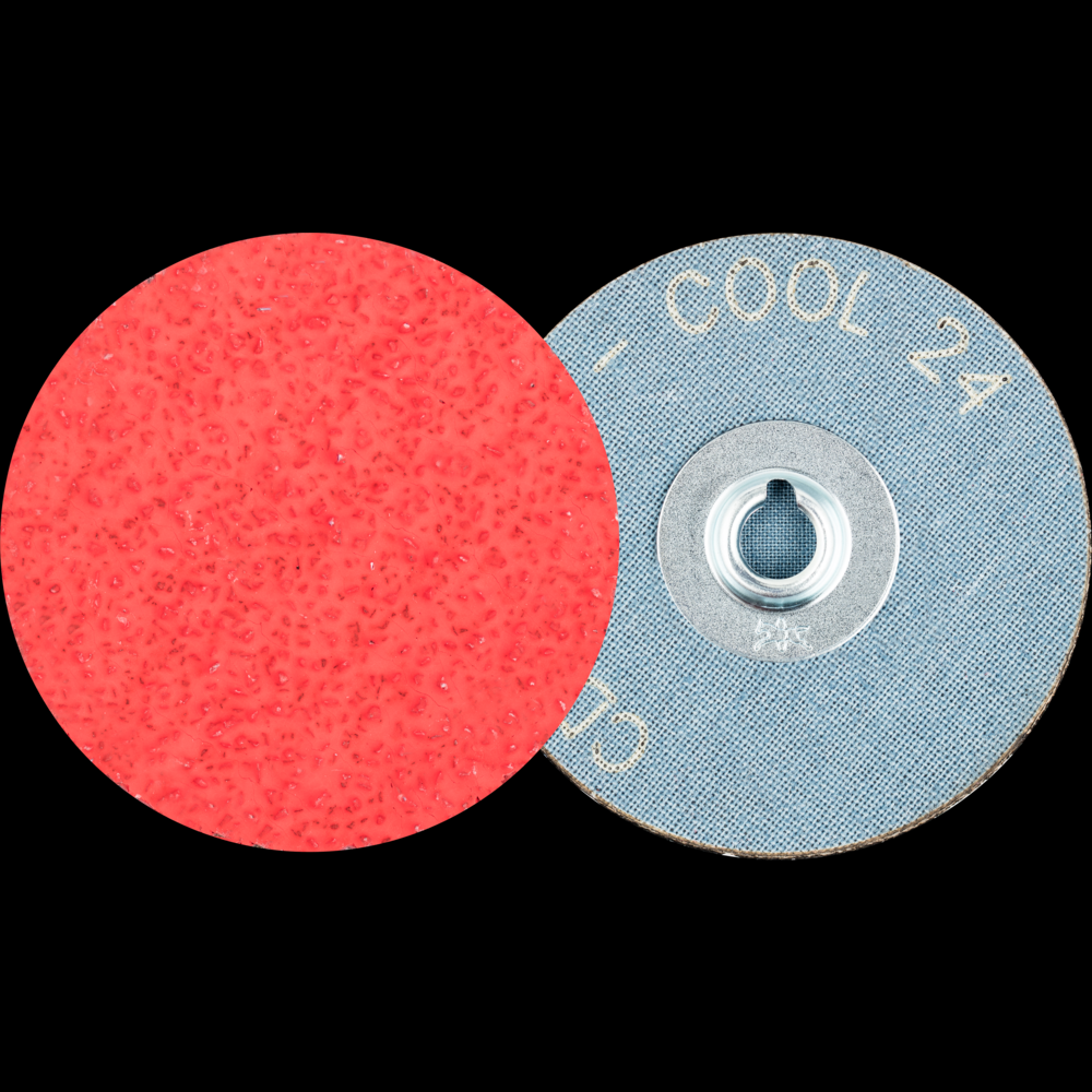 PFERD COMBIDISC® Abrasive Disc, 2&#34; Dia, Type CD, 24 Grit, Ceramic oxide CO-COOL<span class=' ItemWarning' style='display:block;'>Item is usually in stock, but we&#39;ll be in touch if there&#39;s a problem<br /></span>