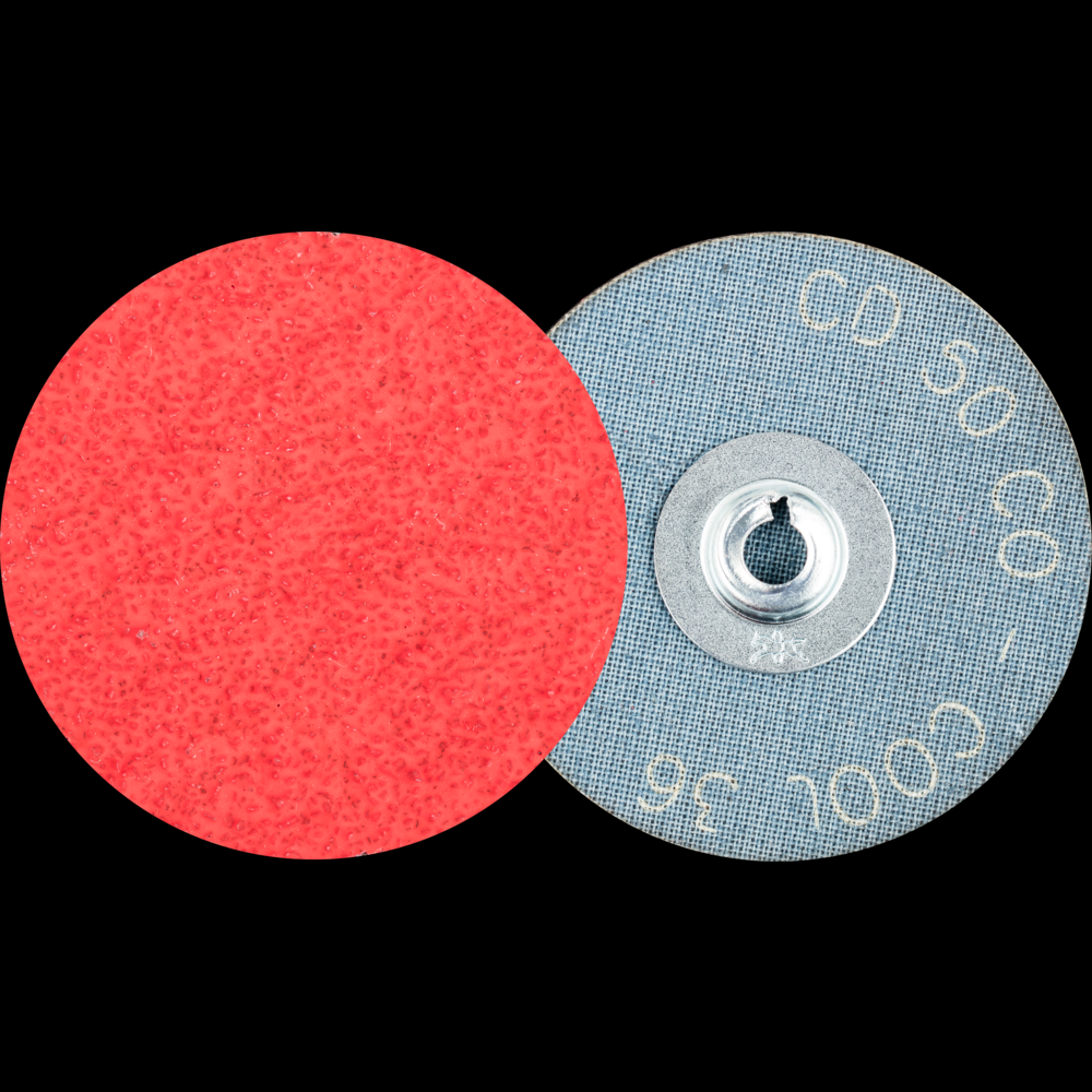 PFERD COMBIDISC® Abrasive Disc, 2&#34; Dia, Type CD, 36 Grit, Ceramic oxide CO-COOL<span class=' ItemWarning' style='display:block;'>Item is usually in stock, but we&#39;ll be in touch if there&#39;s a problem<br /></span>