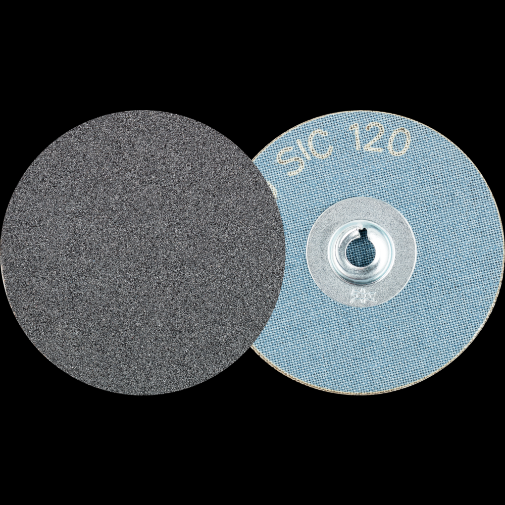 PFERD COMBIDISC® Abrasive Disc, 2&#34; Dia, Type CD, 120 Grit, Silicon carbide<span class=' ItemWarning' style='display:block;'>Item is usually in stock, but we&#39;ll be in touch if there&#39;s a problem<br /></span>