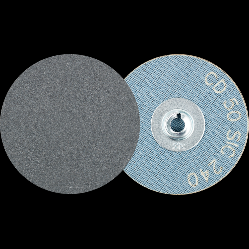 PFERD COMBIDISC® Abrasive Disc, 2&#34; Dia, Type CD, 240 Grit, Silicon carbide<span class=' ItemWarning' style='display:block;'>Item is usually in stock, but we&#39;ll be in touch if there&#39;s a problem<br /></span>