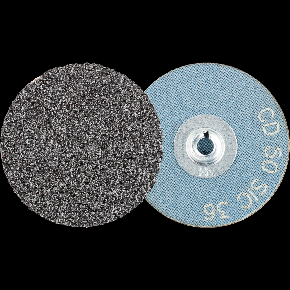 PFERD COMBIDISC® Abrasive Disc, 2&#34; Dia, Type CD, 36 Grit, Silicon carbide<span class=' ItemWarning' style='display:block;'>Item is usually in stock, but we&#39;ll be in touch if there&#39;s a problem<br /></span>