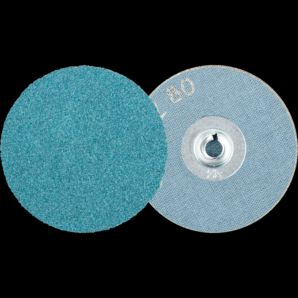 PFERD COMBIDISC® Abrasive Disc, 2&#34; Dia, Type CD, 80 Grit, Zirconia alumina<span class=' ItemWarning' style='display:block;'>Item is usually in stock, but we&#39;ll be in touch if there&#39;s a problem<br /></span>