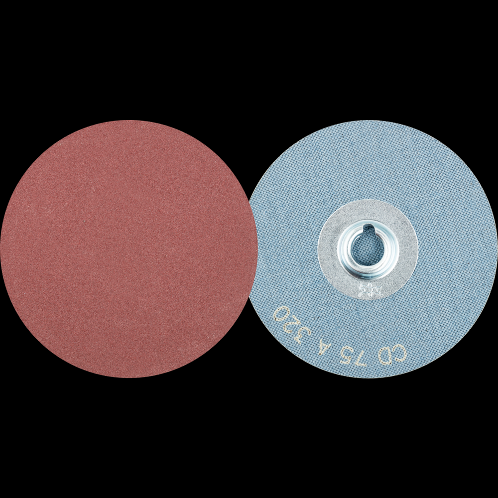 PFERD COMBIDISC® Abrasive Disc, 3&#34; Dia, Type CD, 320 Grit, Aluminum oxide<span class=' ItemWarning' style='display:block;'>Item is usually in stock, but we&#39;ll be in touch if there&#39;s a problem<br /></span>