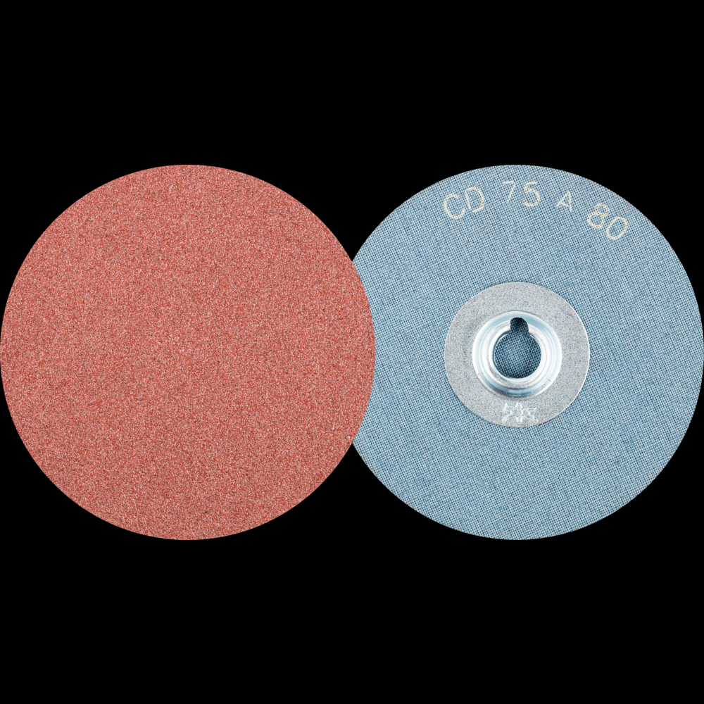 PFERD COMBIDISC® Abrasive Disc, 3&#34; Dia, Type CD, 80 Grit, Aluminum oxide<span class=' ItemWarning' style='display:block;'>Item is usually in stock, but we&#39;ll be in touch if there&#39;s a problem<br /></span>