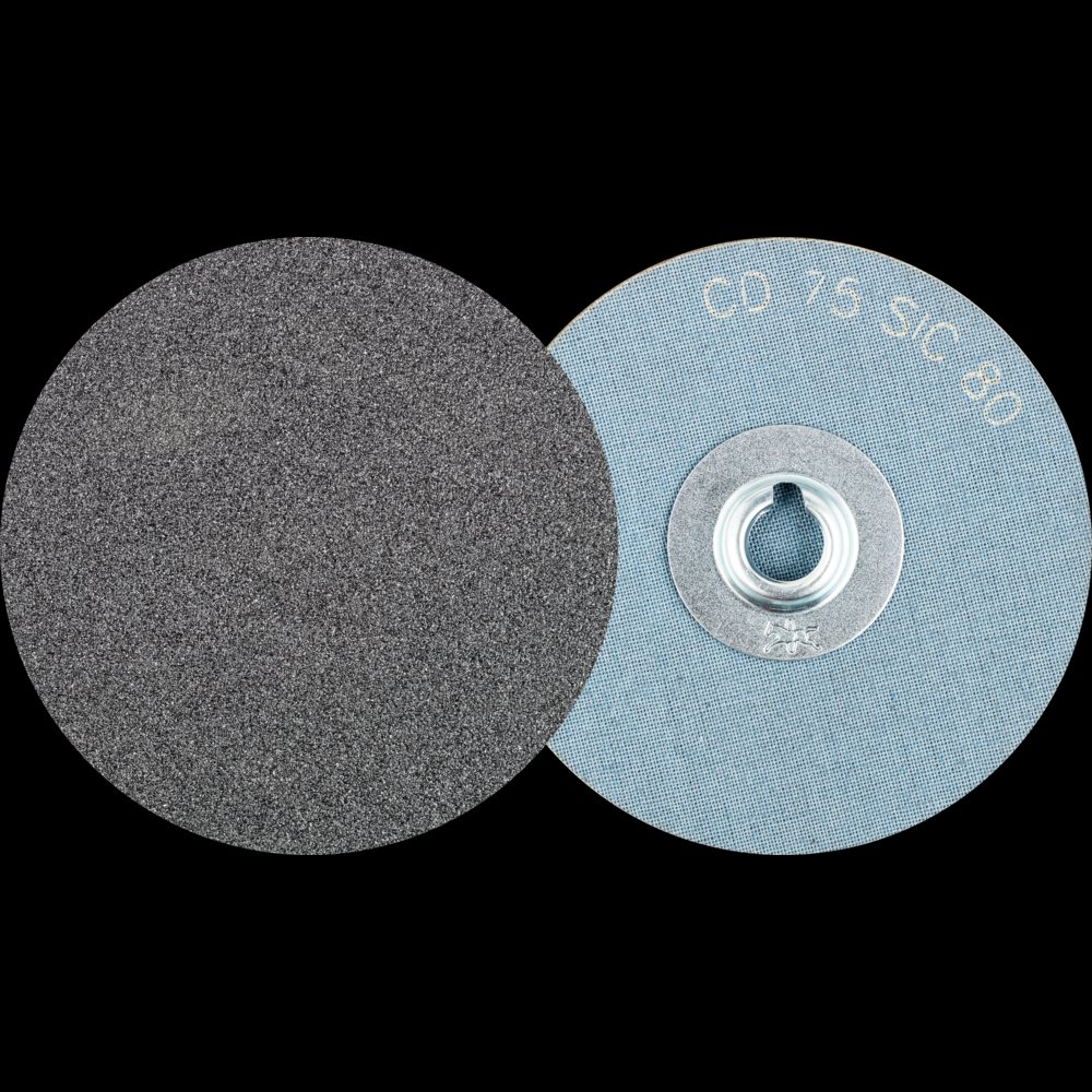 PFERD COMBIDISC® Abrasive Disc, 3&#34; Dia, Type CD, 80 Grit, Silicon carbide<span class=' ItemWarning' style='display:block;'>Item is usually in stock, but we&#39;ll be in touch if there&#39;s a problem<br /></span>