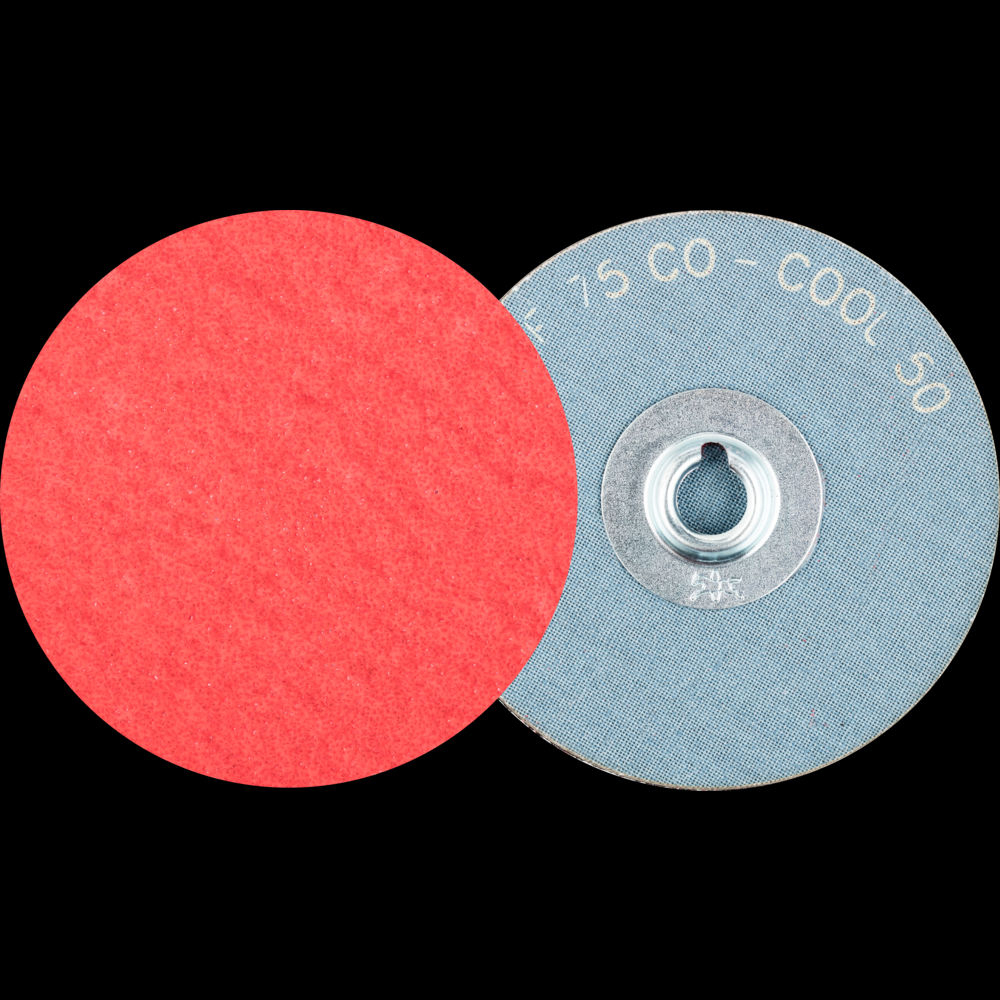 PFERD COMBIDISC® Mini Abrasive Disc, 3&#34; Dia, Type CD, 50 Grit, Ceramic oxide CO-COOL<span class=' ItemWarning' style='display:block;'>Item is usually in stock, but we&#39;ll be in touch if there&#39;s a problem<br /></span>