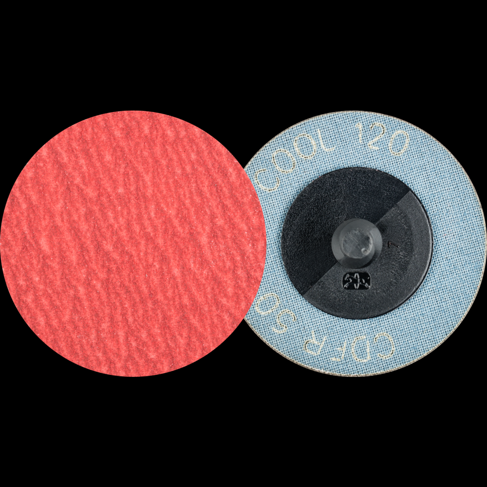 PFERD COMBIDISC® Abrasive Disc, 2&#34; Dia, Type CDR, 120 Grit, Ceramic oxide CO-COOL<span class=' ItemWarning' style='display:block;'>Item is usually in stock, but we&#39;ll be in touch if there&#39;s a problem<br /></span>