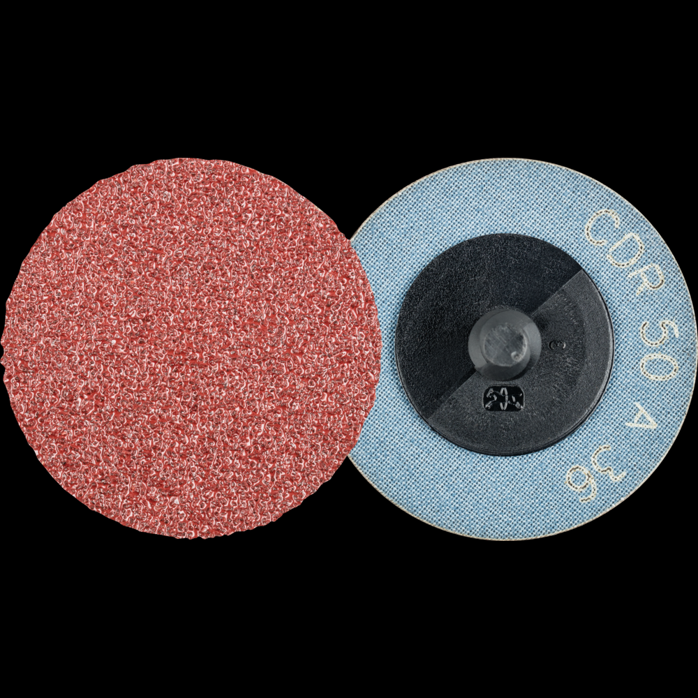 PFERD COMBIDISC® Abrasive Disc, 2&#34; Dia, Type CDR, 36 Grit, Aluminum oxide<span class=' ItemWarning' style='display:block;'>Item is usually in stock, but we&#39;ll be in touch if there&#39;s a problem<br /></span>