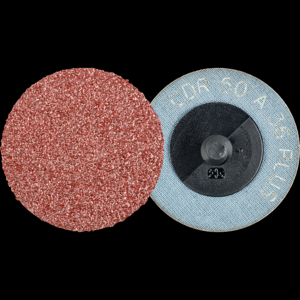 PFERD COMBIDISC® Abrasive Disc, 2&#34; Dia, Type CDR, 36 Grit, Aluminum oxide A-PLUS<span class=' ItemWarning' style='display:block;'>Item is usually in stock, but we&#39;ll be in touch if there&#39;s a problem<br /></span>