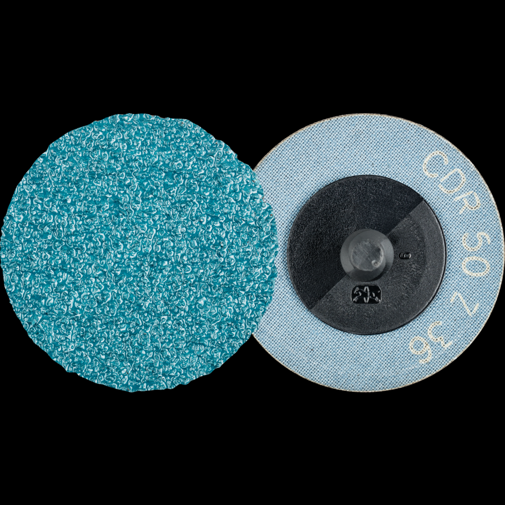 PFERD COMBIDISC® Abrasive Disc, 2&#34; Dia, Type CDR, 36 Grit, Zirconia alumina<span class=' ItemWarning' style='display:block;'>Item is usually in stock, but we&#39;ll be in touch if there&#39;s a problem<br /></span>