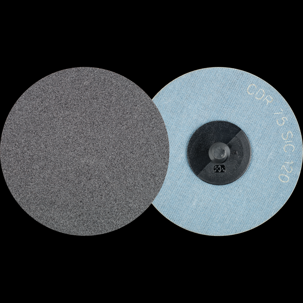 PFERD COMBIDISC® Abrasive Disc, 3&#34; Dia, Type CDR, 120 Grit, Silicon carbide<span class=' ItemWarning' style='display:block;'>Item is usually in stock, but we&#39;ll be in touch if there&#39;s a problem<br /></span>