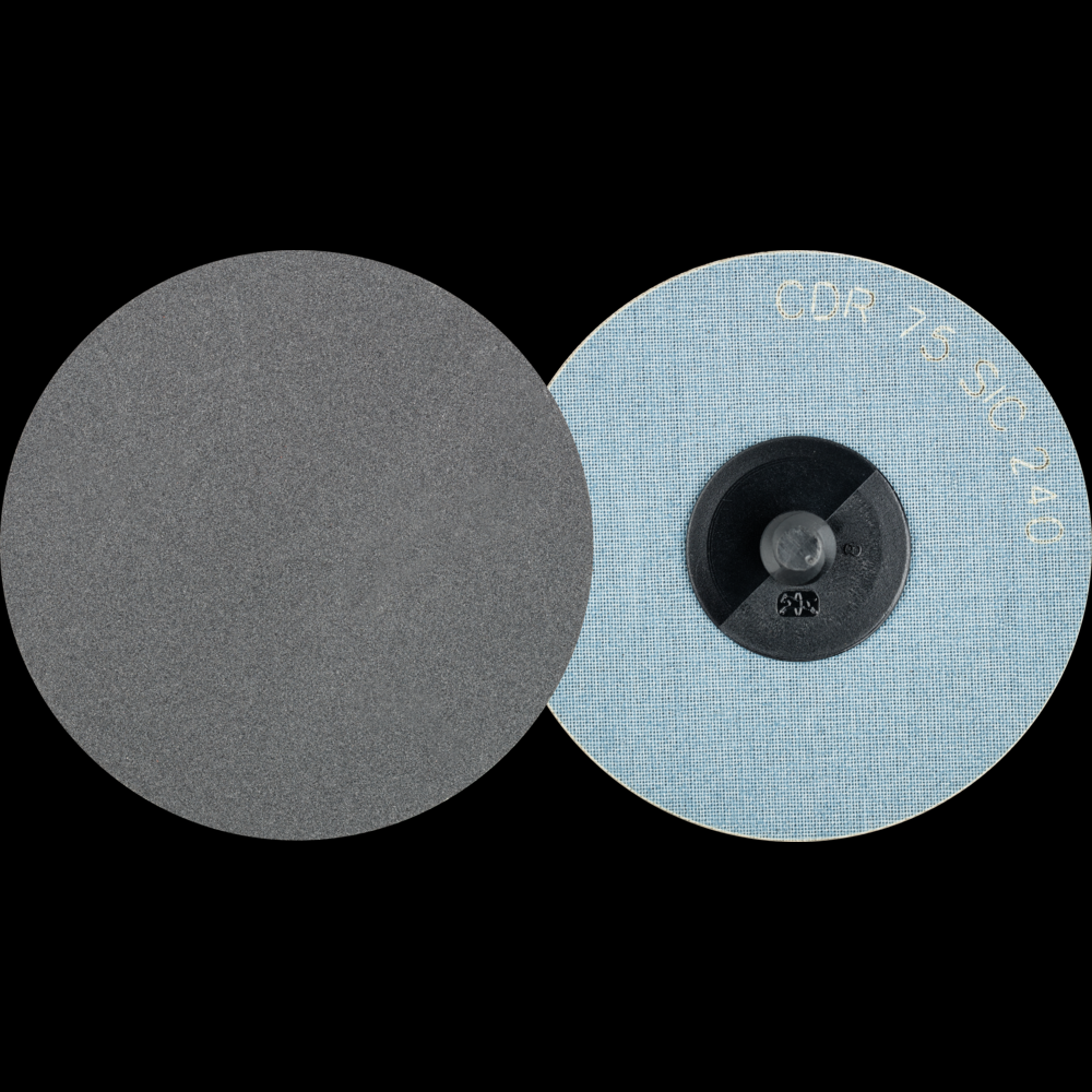 PFERD COMBIDISC® Abrasive Disc, 3&#34; Dia, Type CDR, 240 Grit, Silicon carbide<span class=' ItemWarning' style='display:block;'>Item is usually in stock, but we&#39;ll be in touch if there&#39;s a problem<br /></span>