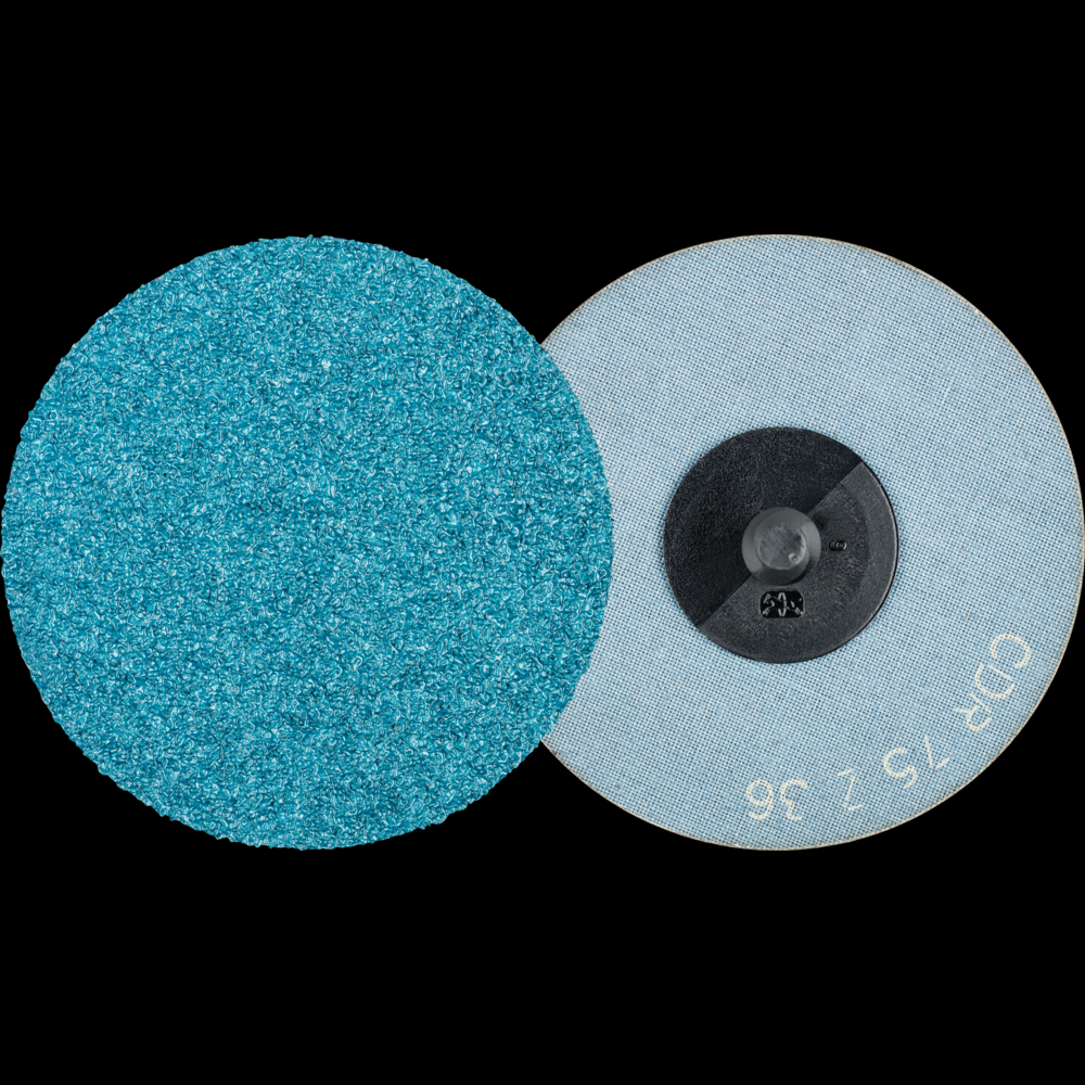 PFERD COMBIDISC® Abrasive Disc, 3&#34; Dia, Type CDR, 36 Grit, Zirconia alumina<span class=' ItemWarning' style='display:block;'>Item is usually in stock, but we&#39;ll be in touch if there&#39;s a problem<br /></span>