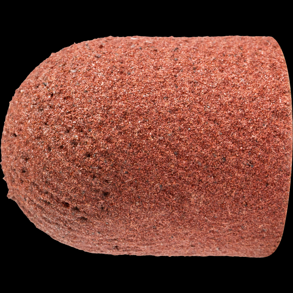 PFERD POLICAP® Seamless Abrasive Cap, 1/2&#34; x 11/16, Shape C, 280 Grit, Aluminum oxide<span class=' ItemWarning' style='display:block;'>Item is usually in stock, but we&#39;ll be in touch if there&#39;s a problem<br /></span>