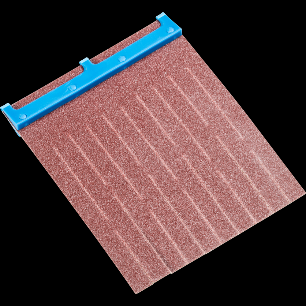 PFERD POLIFLAP® Abrasive Flaps, 2-3/8&#34; x 3, 150 Grit, Set of 12 Flaps, Aluminum oxide<span class=' ItemWarning' style='display:block;'>Item is usually in stock, but we&#39;ll be in touch if there&#39;s a problem<br /></span>