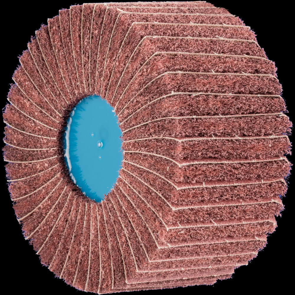 PFERD POLINOX® Non-Woven Finishing Drum, 4&#34; x 2x5/8-11, Radial,180 Grit,Aluminum oxide<span class=' ItemWarning' style='display:block;'>Item is usually in stock, but we&#39;ll be in touch if there&#39;s a problem<br /></span>