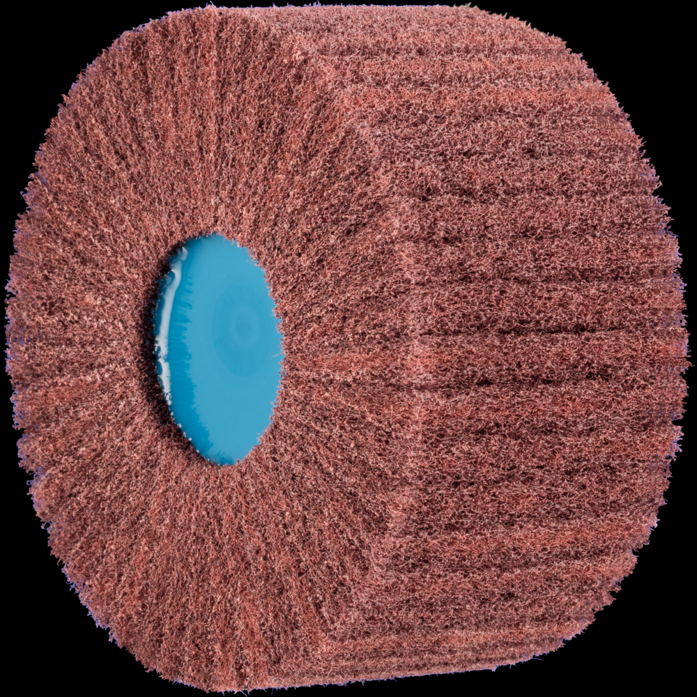 PFERD POLINOX® Non-Woven Finishing Drum, 4&#34; x 2x5/8-11, Radial,280 Grit,Aluminum oxide<span class=' ItemWarning' style='display:block;'>Item is usually in stock, but we&#39;ll be in touch if there&#39;s a problem<br /></span>